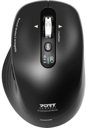 Portdesigns Wireless Business Mouse, Bluetooth, 3200 DPI