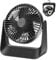 HONEYYEAR Portable Desk Fan with Temperature control mode, 5000mAh 30H Max Coolling, 6 inch USB Fan Silent Powerful Wind Up To 6m/s, Mini Desktop Fans with Light & Hook for Bedroom Office Home Travel