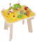 Janod - Holztisch mit dem Thema Bauernhof - 8 Aktivitäten für Kinder - Höhe der Tischplatte 32cm - Lernspielzeug - Förderung der Feinmotorik - Tisch aus FSC-Holz - Ab 12 Monate, J03321
