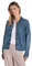 STREET ONE Damen A345535 Jeansbluse mit Nieten, Soft mid Indigo, 42