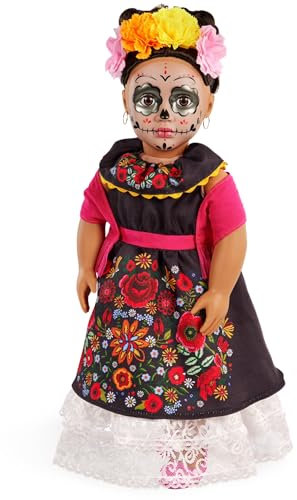 Our Generation – Esperanza – Special Edition 46 cm-Día de los Muertos-Puppe – Lebensechte braune Augen & gewelltes braunes Haar – Spielzeug für Kinder ab 3 Jahren