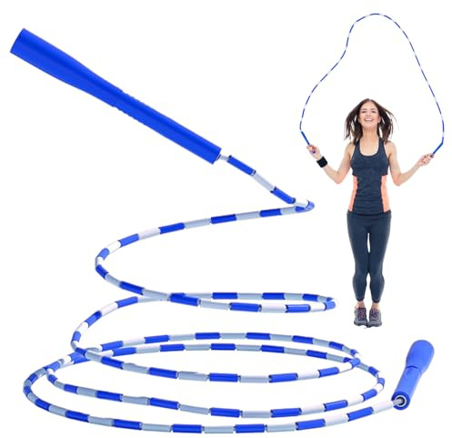 Cuerdas De Salto De Cuentas, Cuerda Omisión Ajustable, Cordón Segmentado Sin Enredos, para Ejercicio De Ejercicio Y Juego Escolar De Entrenamiento Y Actividad Al Aire Libre
