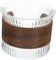 CHICAMPERA Tazza da Latte in Vetro Anello in Isolamento Adatta per Cappuccino e Tè 300Ml Design per Uso