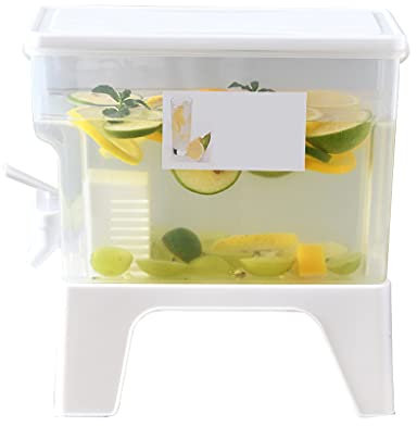 Bouilloire à théière pour réfrigérateur de 3 5 l avec robinet - Grande capacité - Bouteille d'eau froide