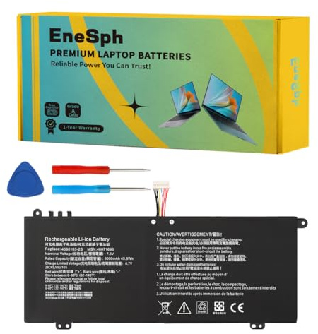 4588105-2S 4588106-2S Laptop-Akku für Toshiba Dynabook Satellite Pro C40-G | C40-H C40-J C50-E C50-H C50-G C50-J CS40L CS50L Medion Akoya E15403 MSN NS15IC 30026724 30027586 45.6Wh 6000mAh