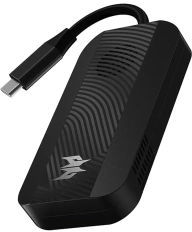 Predator Connect D5 - Hotspot 5G Portátil Gaming, Plug & Play USB-C, WPA3, Refrigeración Activa