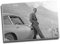 Sean Connery 007 James Bond Aston Martin DB5 Wall Art Print auf Leinwand Bild Kunstdruck auf Leinwand groß A1 76,2 x 50,8 cm (76.2 cm x 50.8 cm)