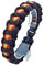 LGP - Pulsera Paracord Negro Line Policía Nacional - Bandera de España, CNP