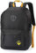 Nitro Urban Classic, Old School Daypack mit gepolstertem Laptopfach, urbaner Streetpack, Alltagsrucksack, Schulrucksack, Schoolbag, Golden Black, 20 L