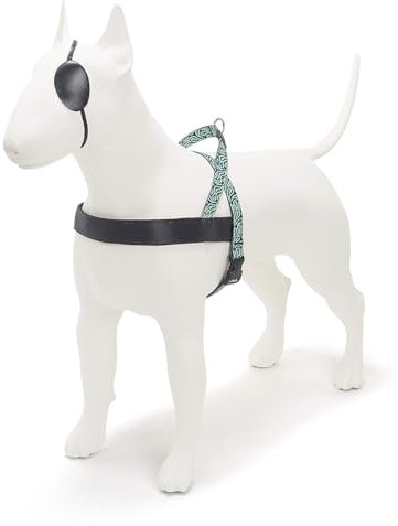 MORSO Norwegisches Brustgeschirr für Hunde, Größe XS, grün/schwarz