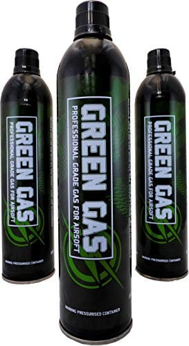 First and Only Airsoft Green gas triple can gas deal (3 x can deal) softair rifles, pistols and shotguns. BB weights including .20 .25 .28 and .30.