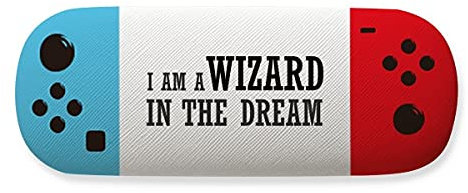Brillenetui mit Aufschrift I Am A Wizard In The Dream
