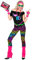 W WIDMANN MILANO Party Fashion - Kostüm 80er Jahre Mode Girl, Bad Taste Outfit Damen, 80s Outfit, Faschingskostüme