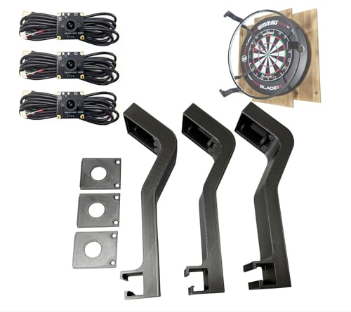 Autodarts Kamerahalter Kameraarm kompatibel zu Target Corona Vision oder Winmau Plausma, Für 32x32mm Kameras wie OV9732 oder OV2710 für Auto Dart Steeldart