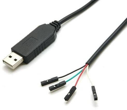 BerryBase USB - TTL/UART / RS232 Adapterkabel mit PL2303HX Chipsatz
