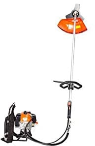 Decespugliatore a Scoppio 41.5cc Tagliaerba A Zaino Rasaerba 2 Tempi 1.47Kw