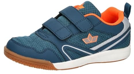 Lico Unisex Kinder Boulder V Sneaker, Petrol Orange, 39 EU