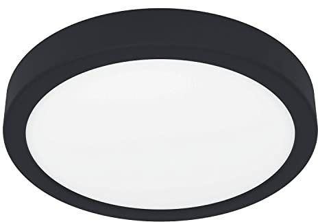 Eglo 900653 Aufbauleuchte FUEVA 5 Kunststoff weiss LED 17W 3000K H:2.8cm Ø21cm