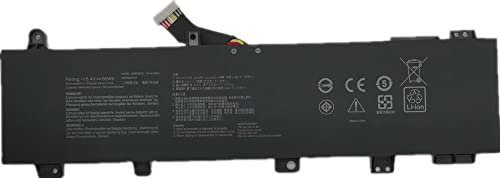 Bestome Batteria di ricambio compatibile con C41N1906-1 TUF Gaming A15 FA506 FX506IU FA566IV TUF Gaming A15 FA506QR 2021 TUF Gaming A15 Fortress Grey Series 15,4 V, 90 Wh