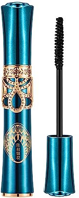 Natural Thickening Long Lasting Mascara, Waterproof Smudge Proof Quick Setting Lash Mascara, No Clumping, Black, Keep All Day(1 Pcs)