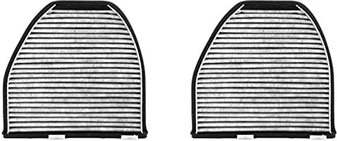 liovitor 2X Auto Innenraumfilter Kühlsystem für W204 W212 2128300318