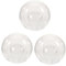 DOITOOL 3st Lampenschirm Aus Kugelglas Lampenschirm Aus Zylinderglas Kugel Lampenschirm Kronleuchter Lampenschirm Kugel Lichtschirm Pendelleuchte Kugelförmig Domlicht G9