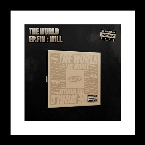 ATEEZ THE WORLD EP.FIN : WILL 2nd Album CD+Photobook+Sticker+Photocard+Tracking Sealed (Digipack Wooyoung Version)