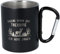Spruchreif | Doppelwandige Edelstahltasse mit Karabinerhaken und hochwertiger Gravur | Outdoor-Genuss pur | Geschenk für Jäger | Jägergeschenk | Jägermotiv | Jagen