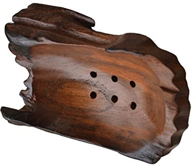 MILISTEN 1 Caja Bandeja De Madera Bandeja De Jabón Retro Personalidad Bambú Jabonera