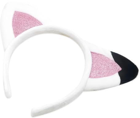 ZXCHOME Bandeau à Cheveux avec Oreilles de Chat, Costume de Chat, Décorations de Carnaval, Accessoires d'Halloween