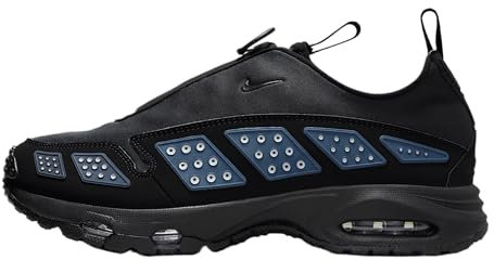 Nike W Air MAX SNDR, Sneaker Mujer, Negro Plateado, 37.5 EU