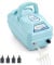 Poafamx Rechargeable Pond Aerator, 8W Adjustable Aquarium Air Pump, 238GPH Powerful Fish Tank Bubbler Pump with Hose Air Stone Check Valve for Outdoor Ponds Stock Fish Tank Koi Pond Hydroponics