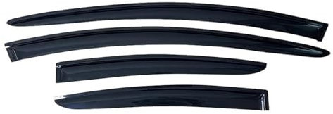 COUSOPO Auto Windabweiser Für Toyota Für Prius C 2012-2021 Auto Seite Fenster Windabweiser Visiere Regen Schutz Tür Visier Regenabweiser