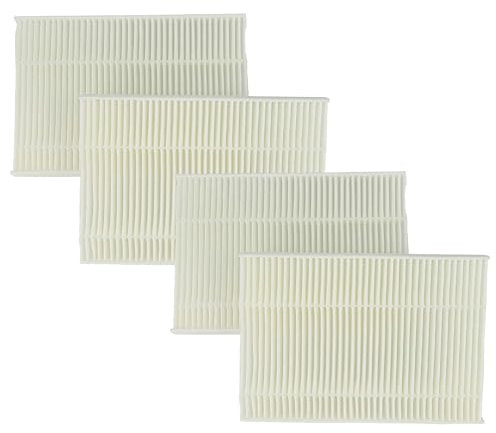 vhbw 4x Pollenfilter kompatibel mit Bosch Maxx Exclusiv WTL121 WTL121NL/01, 121 WTL121FG/07, 121 WTL121FG/05, 121 WTL121FG/01 Wäschetrockner