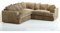 Jasper, Jumbo Cord Corner Sofa (Coffee)