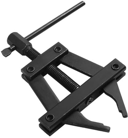 ULTECHNOVO Tensor de Cadena Ajustable para Motocicleta Tensores de Cadena de Metal Fijación Rápida Tamaño Pequeño, Kit de herramientas de mano para extractor de engranajes de mandíbulas