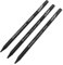 SHINEOFI 3er Set Skizze Mit Kohlestift Schwarze Holzstifte Wasserlöslicher Graphitstift Kunstbleistifte Zum Zeichnen Und Schattieren Holzlose Aquarellstifte Kohlenstoff Black
