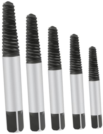 NULYLU 5stücke Teiliges Schraubenausdreher Beschädigte Und Abgerundete Schrauben Hochleistungs-extraktor Aus Kompakt Und Tragbar Für Haus Auto Und Mechanik