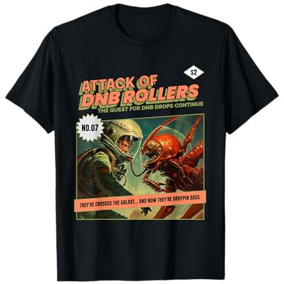 Drum N Bass Sci-Fi DnB Junglist T-Shirt