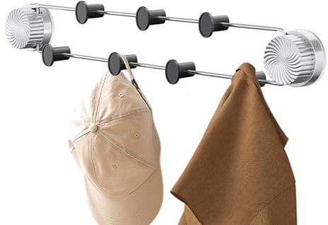 Saugnapfhaken – Saugnapfhalter ohne Bohren, abnehmbare Haken für Duschglas | für Handtücher, Schlüssel, Hüte, Taschen, Regenschirm, Eingang, Badezimmer, Küche, Büro, Spiegel, Schrank, Fliesen
