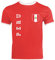 Wappen Fußball WM Fanshirt Gruppen Herren Männer Ringer Trikot T-Shirt Fan Trikot Peru, Größe: S,Red/White