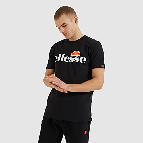 Ellesse Herren Sl Prado Tee T Shirt, Schwarz, L EU