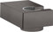 hansgrohe Duschkopfhalterung Porter E, Brushed Black Chrome