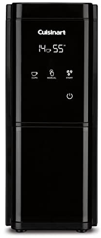 Cuisinart DBM-T10 - Molinillo de rebabas con pantalla táctil, plástico, color negro