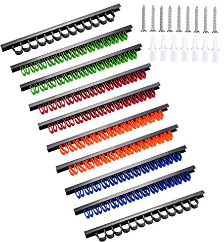 3-H Screwdriver Organizer 10 pcs,Screwdriver Holder New Mold Made, Tool wall Organiser & Holder for small hand tools