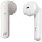 Music Hero Auricolari TWS Beat True Wireless Stereo con Microfono e Tasto Risposta/fine Chiamata, Custodia di Ricarica, Fino a 2.5 Ore di ascolto Musica, Bianco