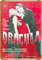 Blechschild, 1931 Dracula Vampir-Film, 3 Kunstschilder, 20 x 30 cm