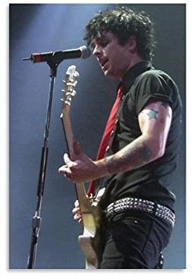 Sänger-Details Billie Joe Armstrong Poster, Kunstdruck, Wandbild, Malerei, Poster, zum Aufhängen, Familiendekoration, 40 x 60 cm