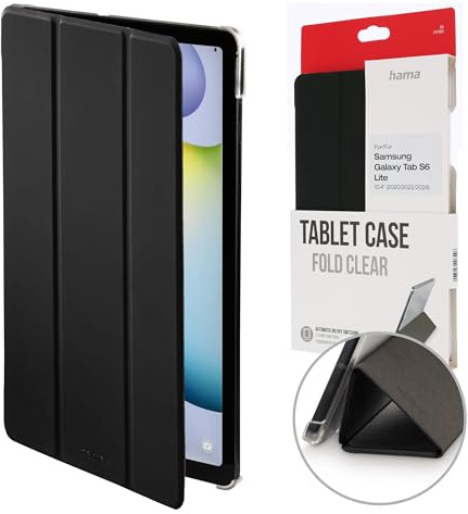 Tablet-Case Fold Clear f. Sam. Galaxy Tab S6 Lite 10.4 20/22/24, Schwarz
