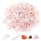 SUNNYCLUE 1 Boîte 100g Naturel Rose Quartz Chip Perles Sans Trou Cristal Cailloux en Vrac Forme Irrégulière Quartz Roche Guérison Cristal Naturel Mini Pierres Guérison Intérieur Décoratif DIY Artisana